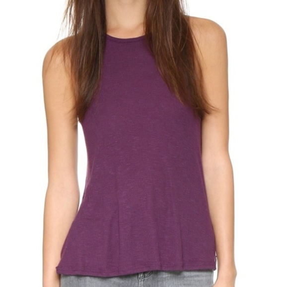 Free People Tops - 🍍2 for $20 Free People Flowy Tank Eggplant Purple